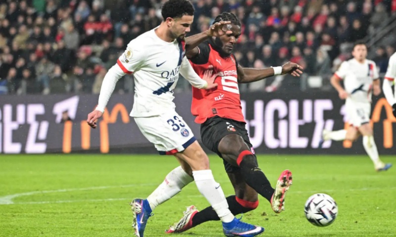 Rennes Surprise PSG with 3-1 Win, Bring Winning Run to a Halt