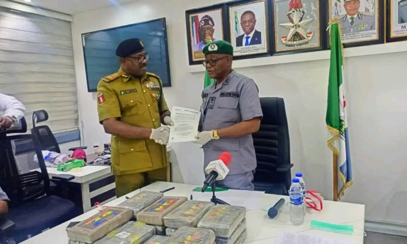 Customs Stops Midnight Cocaine Smuggling, Hands ₦1bn Seizure to NDLEA