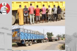 EFCC Arrests Eight, Seizes Six Trucks Over Illegal Mining in Kwara State