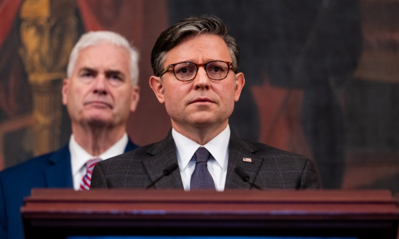 Mike Johnson Out, Says Democrats’ Boycott of Trump’s Address Is Unacceptable