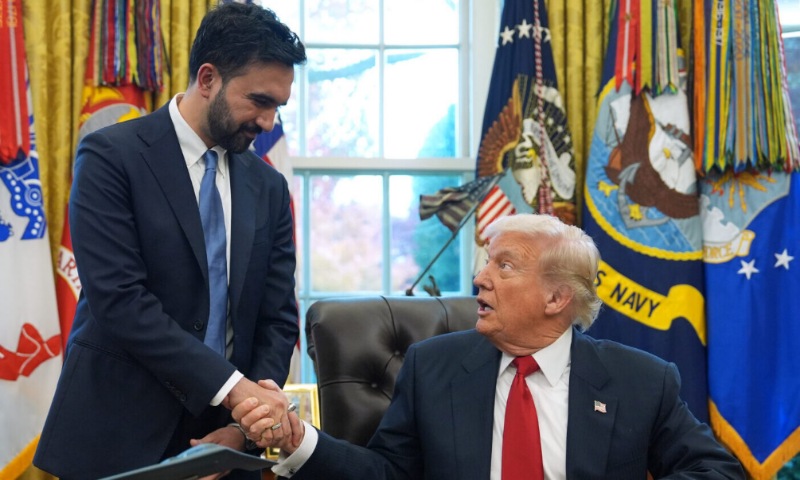 NYC Mayor Mamdani Meets President Trump at White House to Discuss Housing