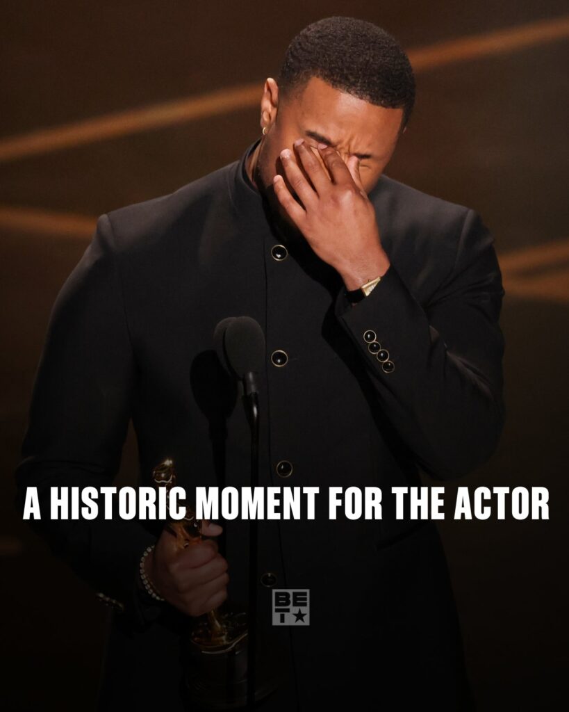 Hollywood star Michael B. Jordan has officially made history after winning Best Actor at the Academy Awards, marking the first Oscar of his career.