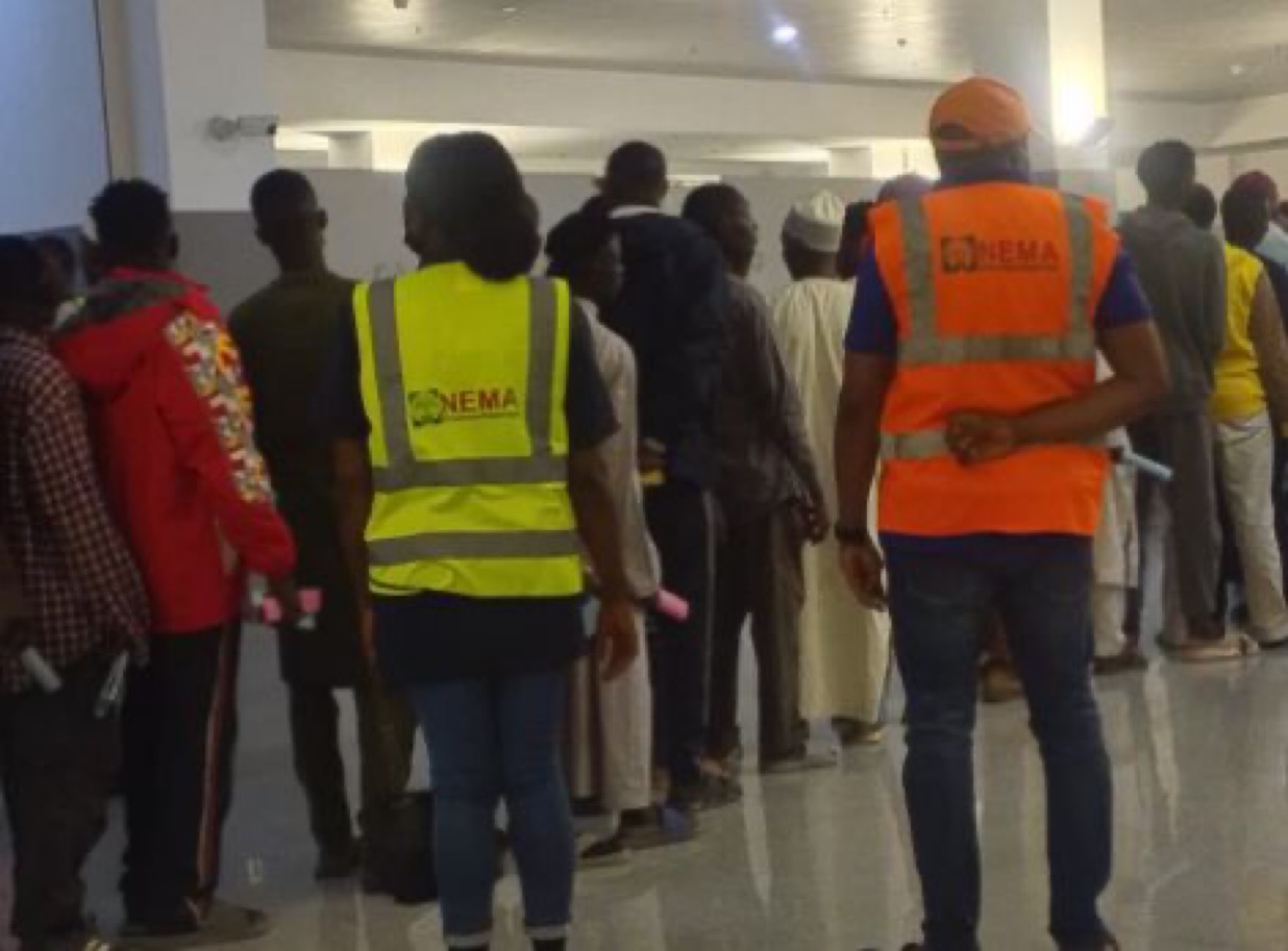 NEMA Receives 708 Stranded Nigerians from Niger Republic