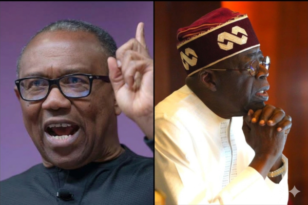 Peter Obi and Bola Tinubu