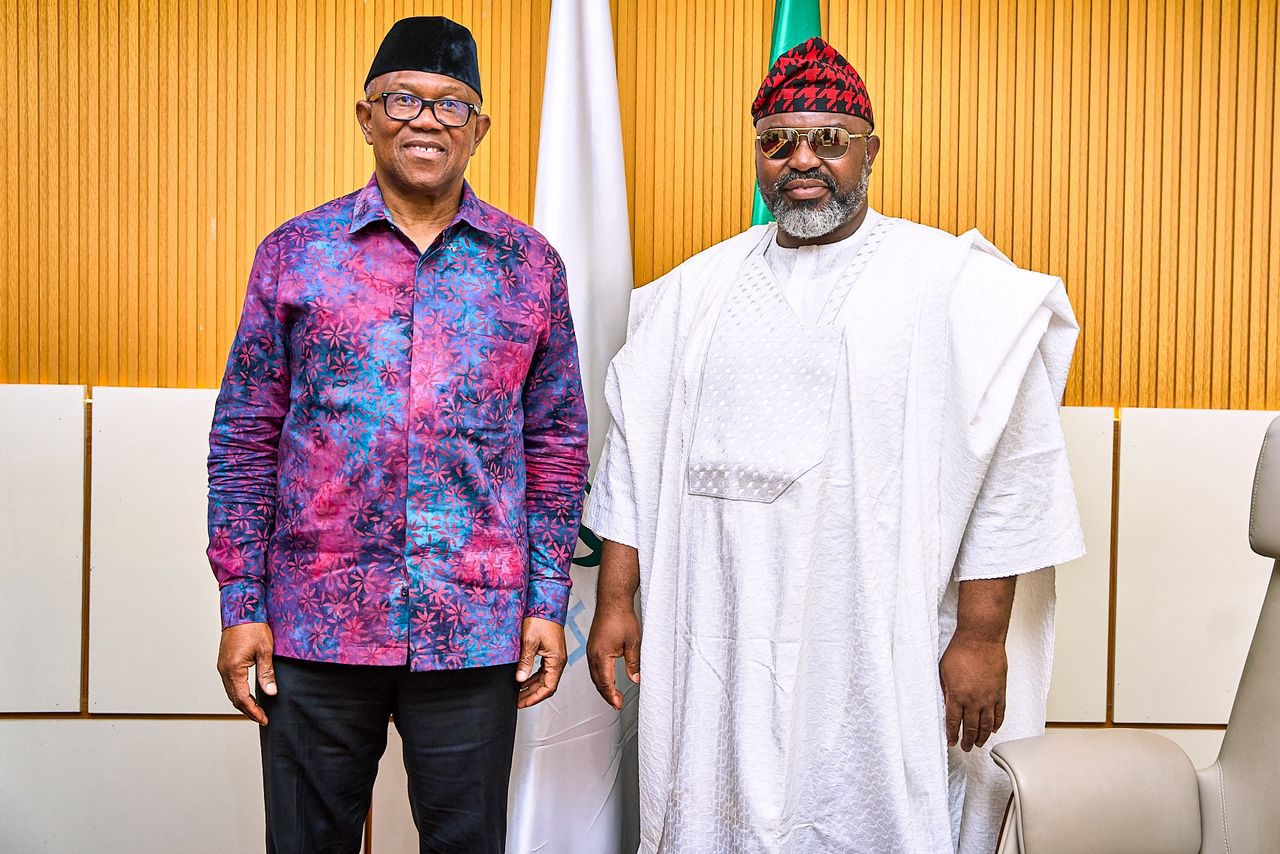 Peter Obi and Sheikh Ahmad Tijjani Umar