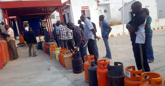 Cooking gas