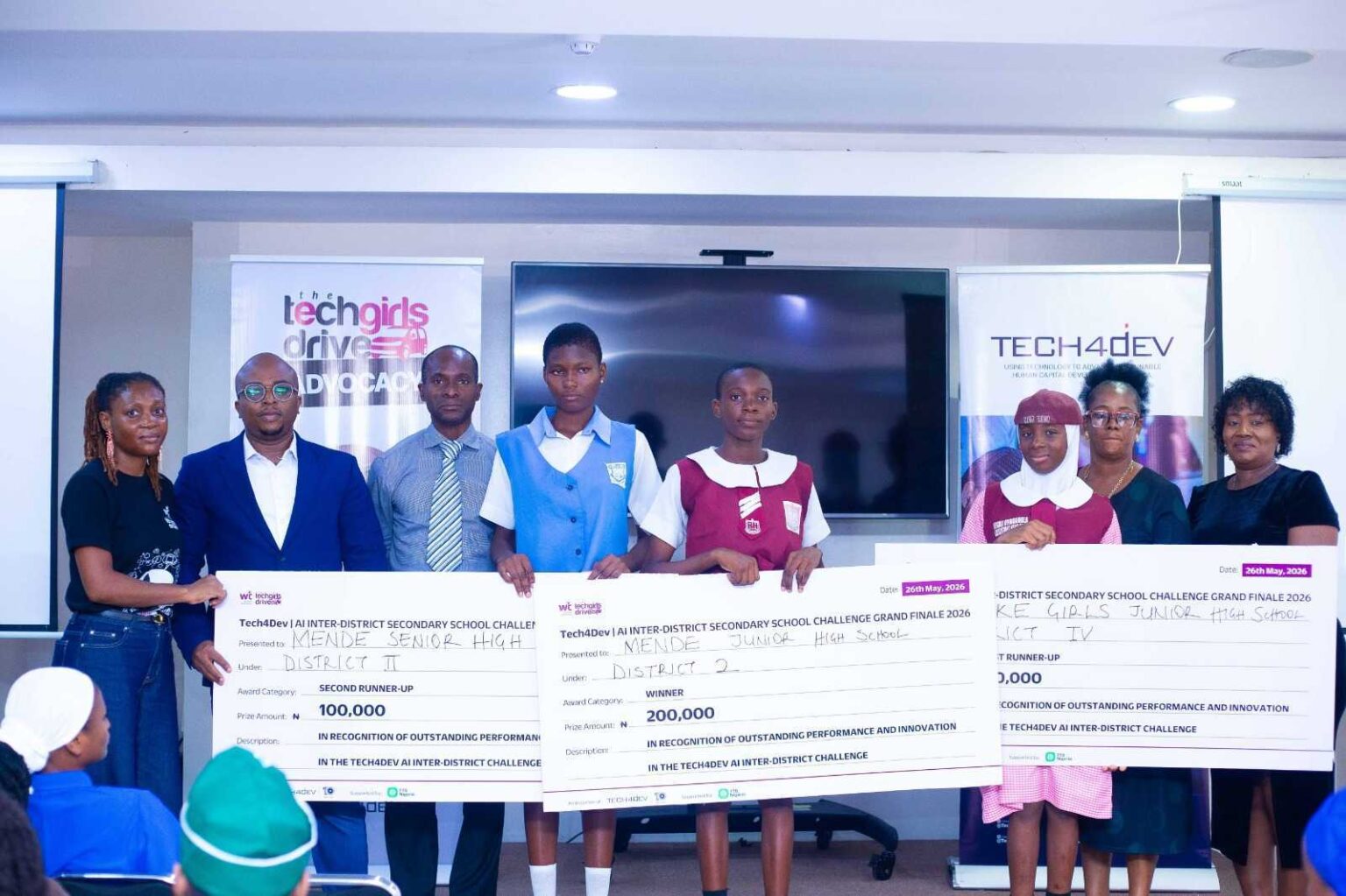 Lagos schoolgirls develop AI solutions in Tech4Dev challenge