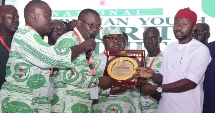 Seyi Tinubu Honoured as Christian Youth Peace Ambassador