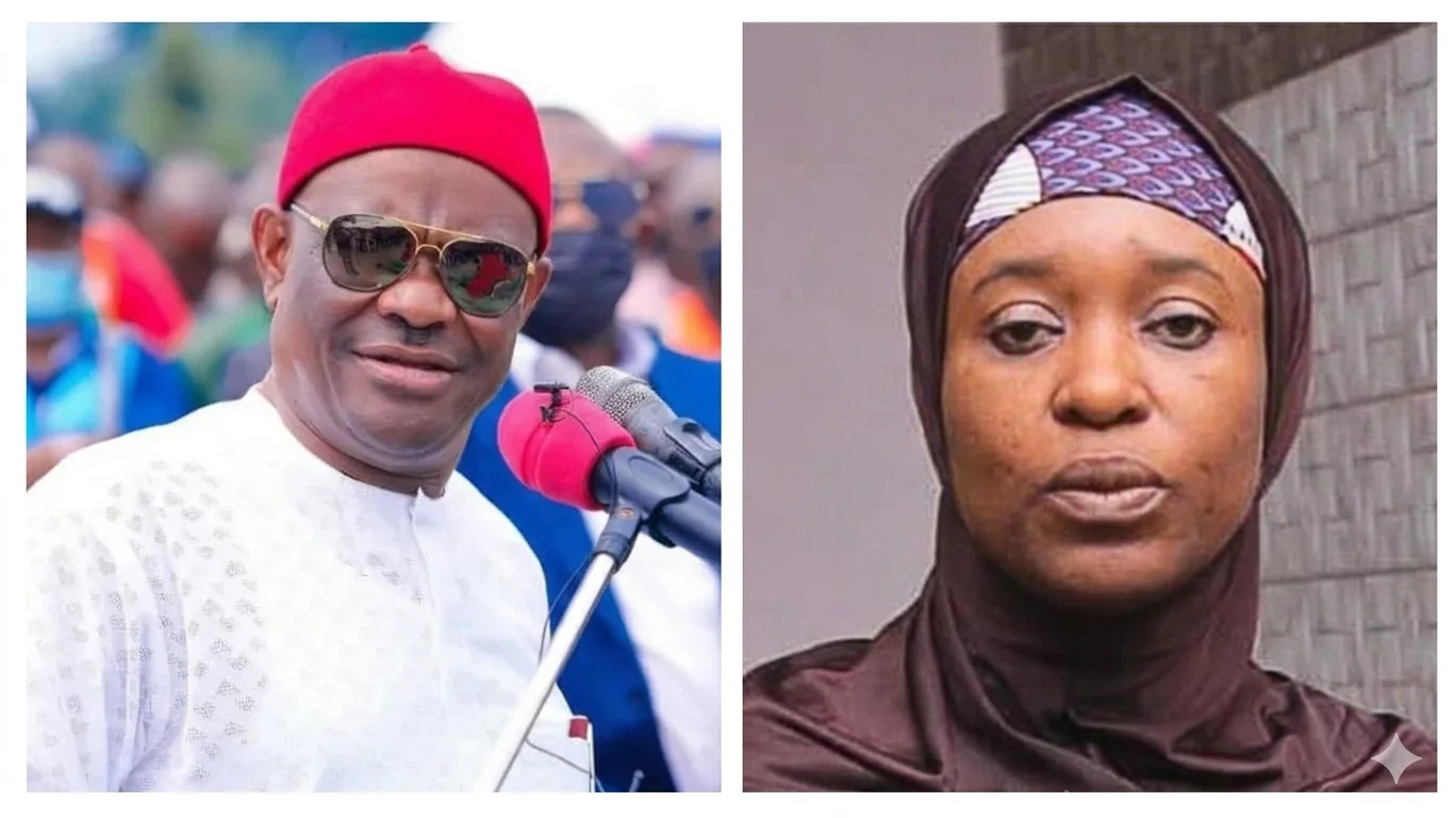 Aisha Yesufu and Wike