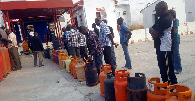 Cooking gas